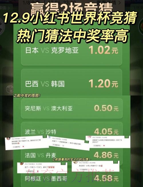 世界杯竞猜揭秘：正规平台及其丰富选项